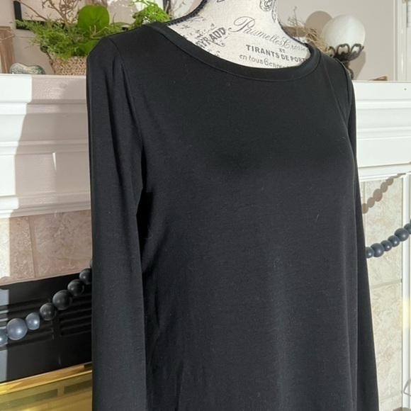 Eileen Fisher Shirt Dress in Black - Picture 4 of 13